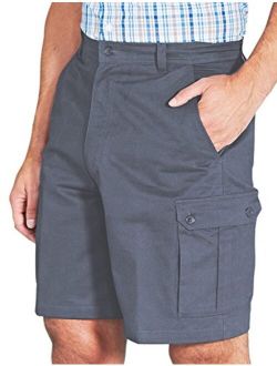 Chums | Mens | Cotton Cargo Shorts with Side Elastication |