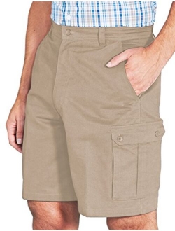 Chums | Mens | Cotton Cargo Shorts with Side Elastication |