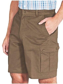 Chums | Mens | Cotton Cargo Shorts with Side Elastication |