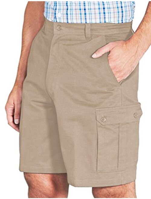 Chums | Mens | Cotton Cargo Shorts with Side Elastication |