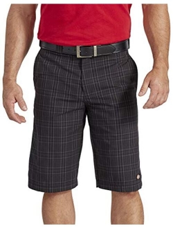 Men's 11 Inch Flex Active Waist Washed Yarn Dyed Short