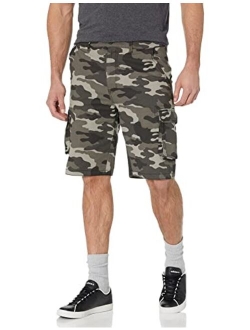 Beverly Hills Polo Club Men's Basic Cargo Shorts Non-Belted