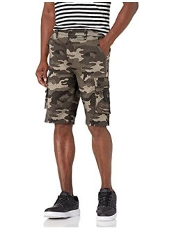 Beverly Hills Polo Club Men's Basic Cargo Shorts Non-Belted