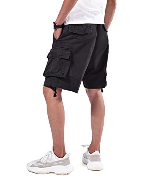 Backbone Mens Army Tactical Military Cargo Shorts Work Fishing Camping Camo Shorts