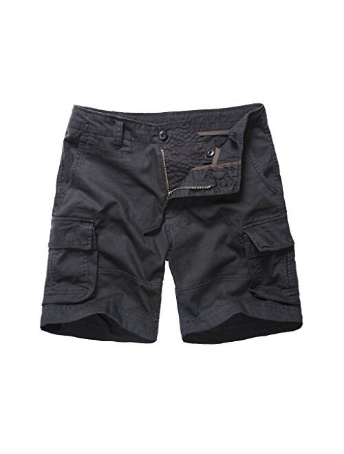 Backbone Mens Army Tactical Military Cargo Shorts Work Fishing Camping Camo Shorts