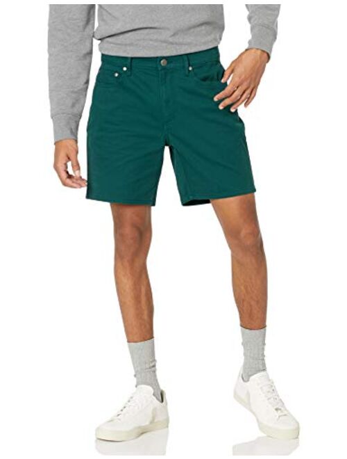 Amazon Essentials Men's Slim-fit 7" Inseam Stretch 5-Pocket Short