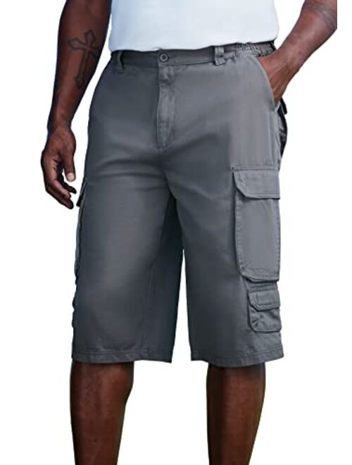 KingSize Men's Big & Tall 14" Cargo Shorts