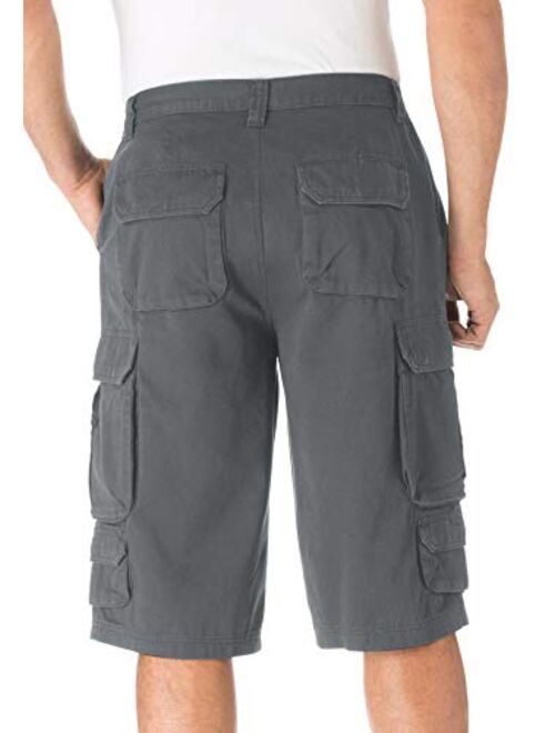 KingSize Men's Big & Tall 14" Cargo Shorts