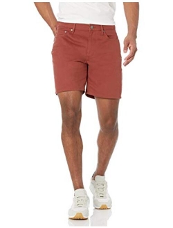 Men's Straight-fit 7" Inseam Stretch 5-Pocket Short