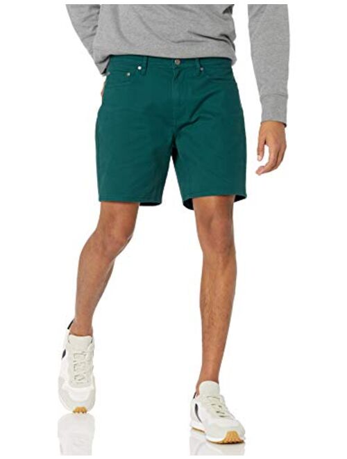 Amazon Essentials Men's Straight-fit 7" Inseam Stretch 5-Pocket Short