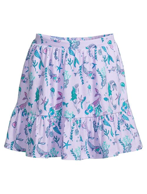 Girls 7-16 Lands' End Tiered Skort