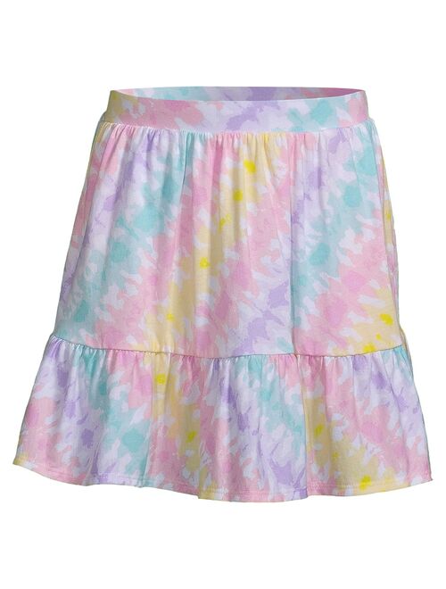 Girls 7-16 Lands' End Tiered Skort