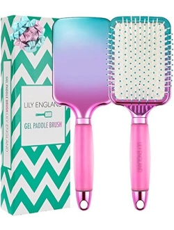 Lily England Paddle Brush for Detangling, Straightening Hair and Blowdrying