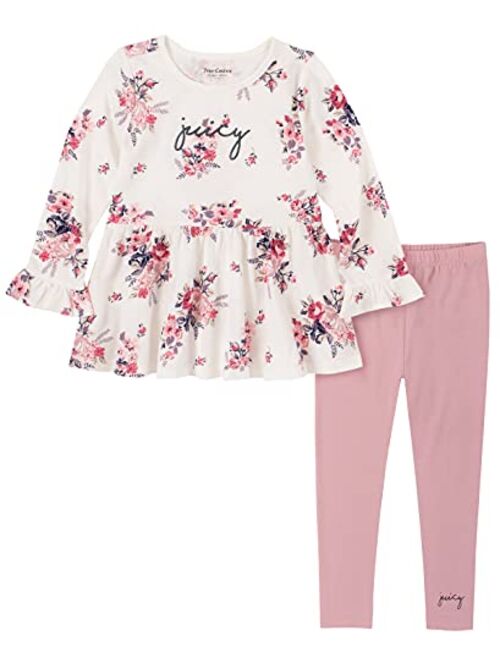 Juicy Couture baby-girls 2 Pieces Leggings Set