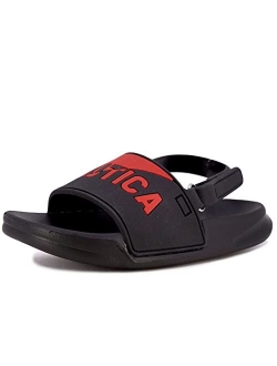 Kids Toddler-Infant Athletic Slide Pool Sandal |Boys - Girls|(Infant/Toddler/Little Kid)