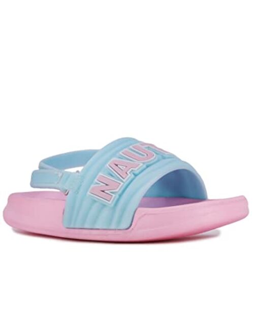 Nautica Kids Toddler-Infant Athletic Slide Pool Sandal |Boys - Girls|(Infant/Toddler/Little Kid)