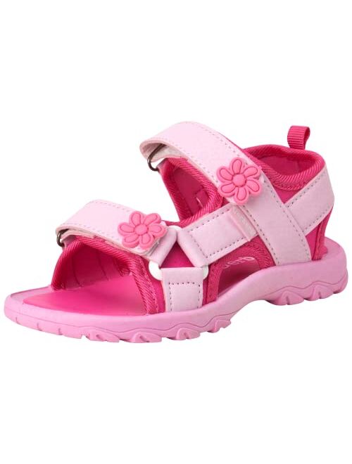 Gerber Baby Girls' Sandals - Adjustable Summer Sports Sandals (Infant/Toddler)