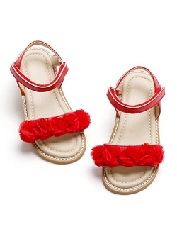 GINFIVE Toddler Girl Sandals Open Toe Sandals for Kids Little Girl Dress Shoes