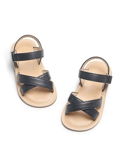 GINFIVE Toddler Girl Sandals Open Toe Sandals for Kids Little Girl Dress Shoes