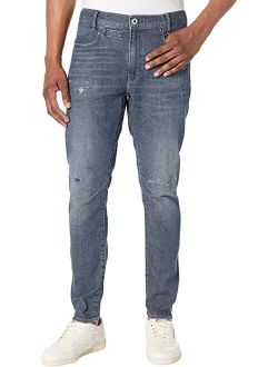 G-Star D-Staq 3-D Slim Fit Jeans in Faded Blues Restored