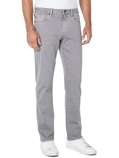 Liverpool Regent Relaxed Straight Colored Jeans in Ash Grey