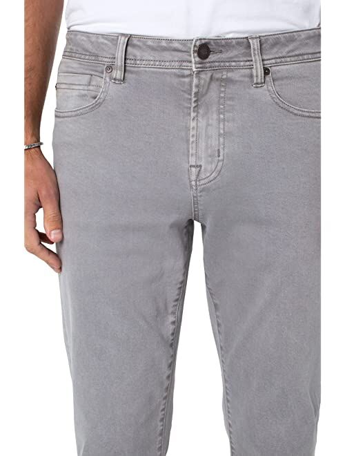 Liverpool Regent Relaxed Straight Colored Jeans in Ash Grey