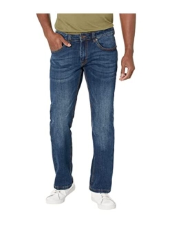 Tech Fabric Straight Jeans