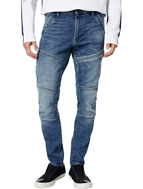 G-Star Rackam 3-D Skinny Fit Jeans in Faded Cascade