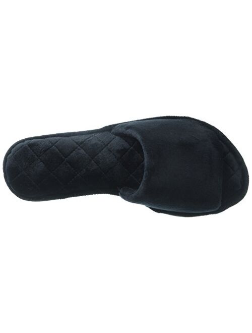 Dearfoams Women's Beatrice Velour Slide Slipper