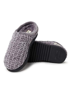 Women's Chenille High Vamp Clog Slipper