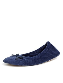 Women's Layla Ballerina with Suede Outsole Slipper