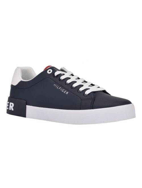 Tommy Hilfiger Men's Racklin Heel Wrap Branding Lace Up Sneakers