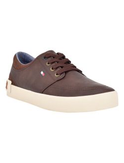 Men's Rexin Lace Up Low Top Sneakers