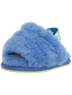 Unisex-Child K Fluff Yeah Pixelate Slipper