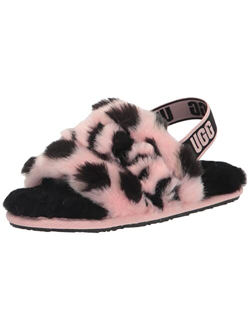 UGG Unisex-Child K Fluff Yeah Pixelate Slipper