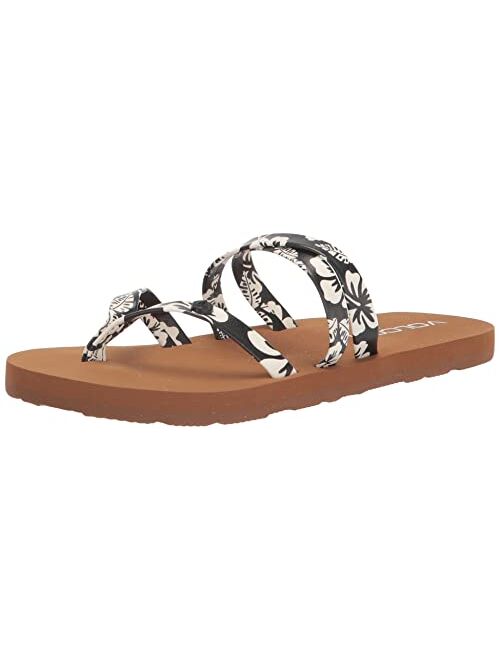 Volcom Girls' Easy Breezy Big Girls Thong Flip Flip Sandals