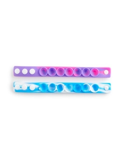 2-Pack Pop It Fidget Bracelets