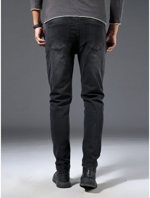 Buy Shein Men Slant Pocket Jeans online | Topofstyle