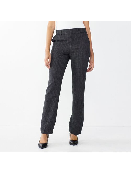 Women's Nine West Magic Waist Barely Bootcut Pants