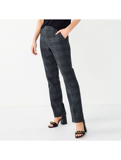 Women's Nine West Magic Waist Barely Bootcut Pants