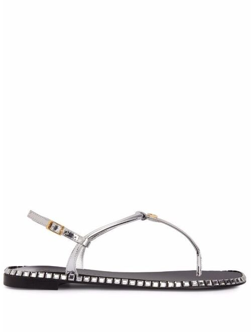 Giuseppe Zanotti Bellatriks T-bar leather sandals