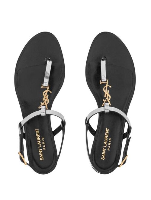 Yves Saint Laurent Saint Laurent Cassandra Iota T-bar sandals