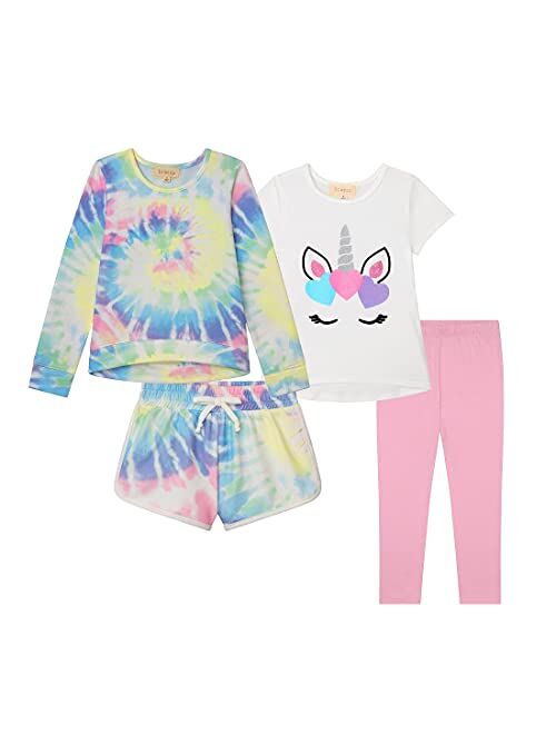 Btween Girls Mix And Match Fashion Every Day Essentials - 4pc Set