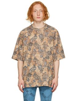 Jeans Couture Tan Tapestry T-Shirt