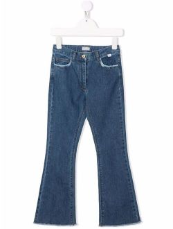 Il Gufo high-rise flared jeans