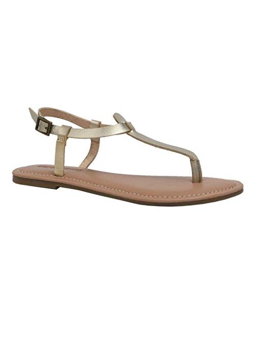 Cushionaire Women's Clea Flat Sandal with +Comfort