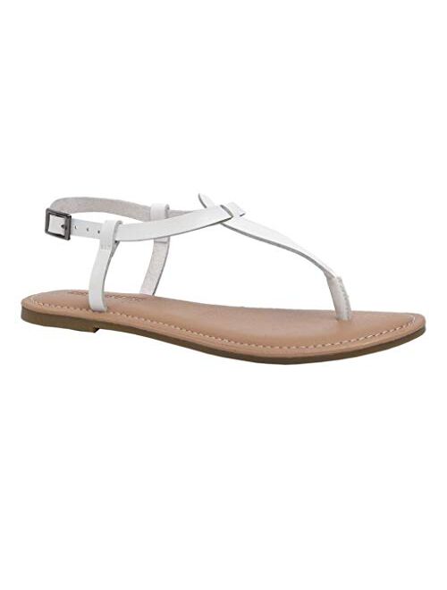 Cushionaire Women's Clea Flat Sandal with +Comfort