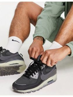 Air Max Terrascape 90 sneakers in black/dark gray