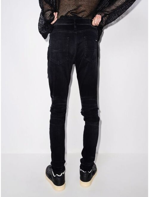 AMIRI MX1 Cracked Paint skinny jeans