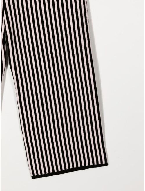 Marques'Almeida KIDS striped straight-leg trousers